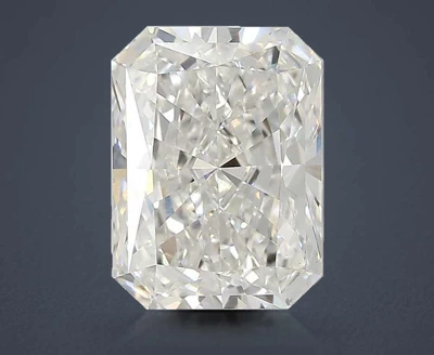 3.41ct E VS1 Rare Carat Ideal Cut Radiant Lab Grown Diamond