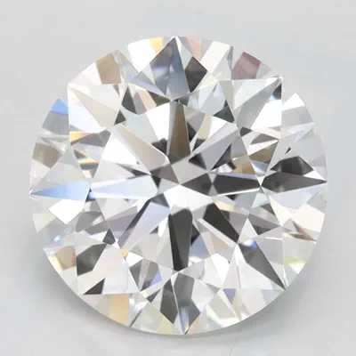 2.04ct D IF Rare Carat Ideal Cut Round Lab Grown Diamond