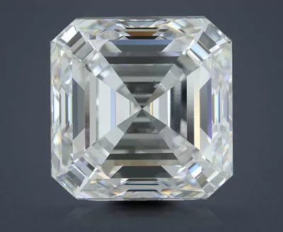 7.06ct F VS1 Rare Carat Ideal Cut Asscher Lab Grown Diamond
