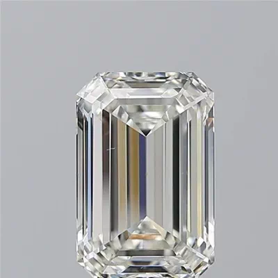 4.02ct J VS2 Rare Carat Ideal Cut Emerald Diamond
