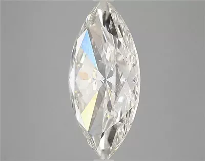 4.02ct J SI2 Rare Carat Ideal Cut Marquise Diamond
