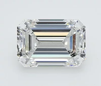 1.09ct E VS2 Rare Carat Ideal Cut Emerald Lab Grown Diamond