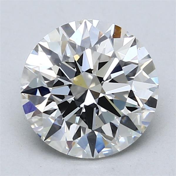 2.03ct F VS1 Rare Carat Ideal Cut Round Lab Grown Diamond