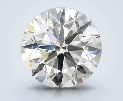 9.56ct H SI1 Rare Carat Ideal Cut Round Diamond
