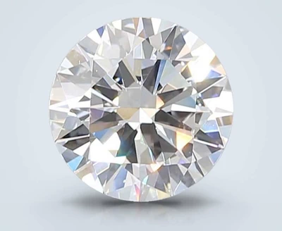 4.40ct D VVS1 Excellent Cut Round Lab Grown Diamond