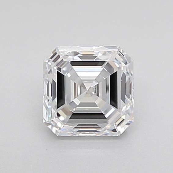 1.00ct E IF Rare Carat Ideal Cut Asscher Lab Grown Diamond