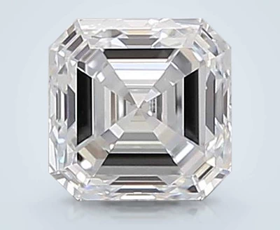 1.00ct E IF Rare Carat Ideal Cut Asscher Lab Grown Diamond