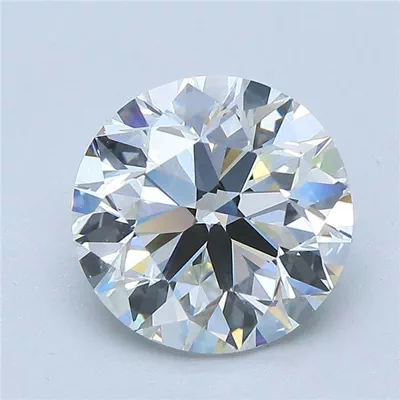 3.01ct H VS2 Excellent Cut Round Diamond