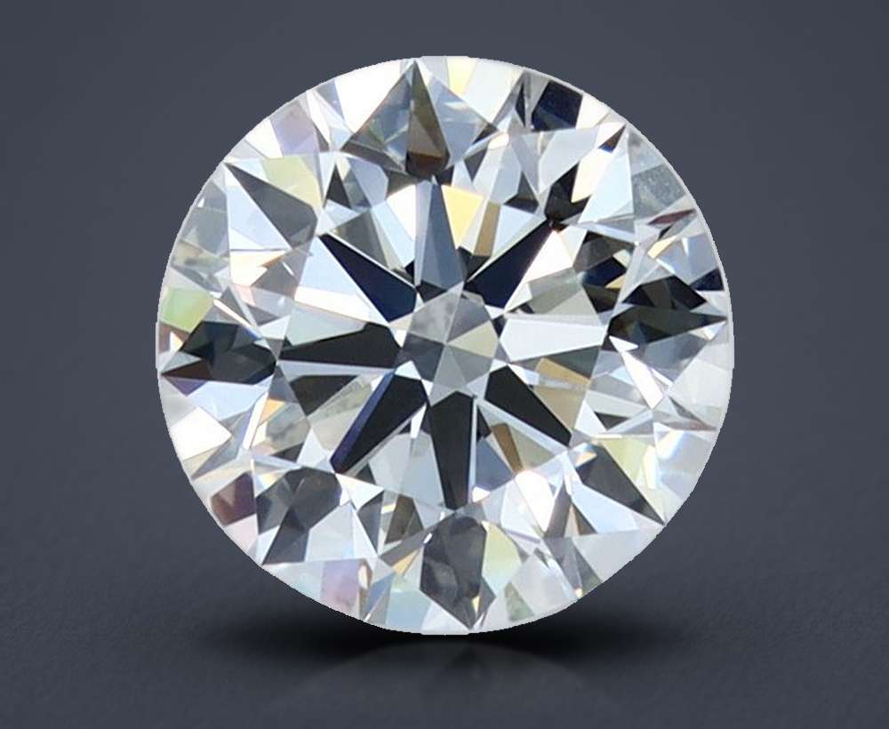 2.03ct J VS1 Rare Carat Ideal Cut Round Diamond