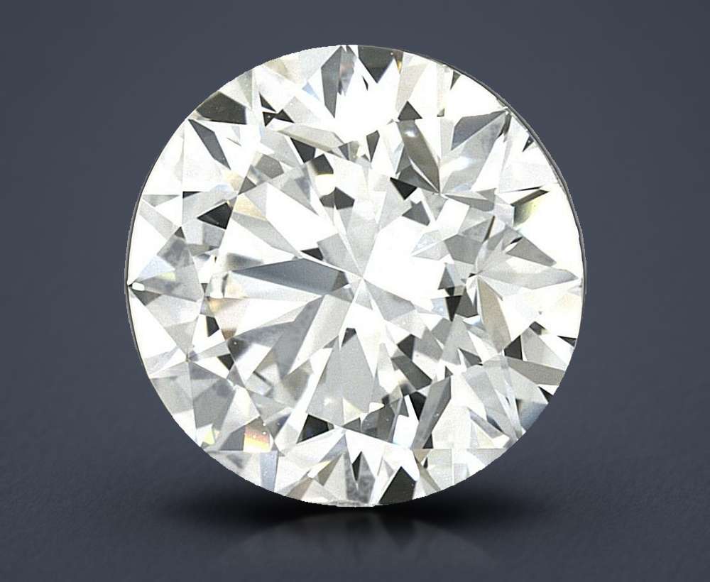 3.27ct D IF Rare Carat Ideal Cut Round Diamond