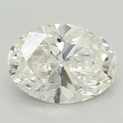 4.03ct E VVS2 Rare Carat Ideal Cut Oval Lab Grown Diamond