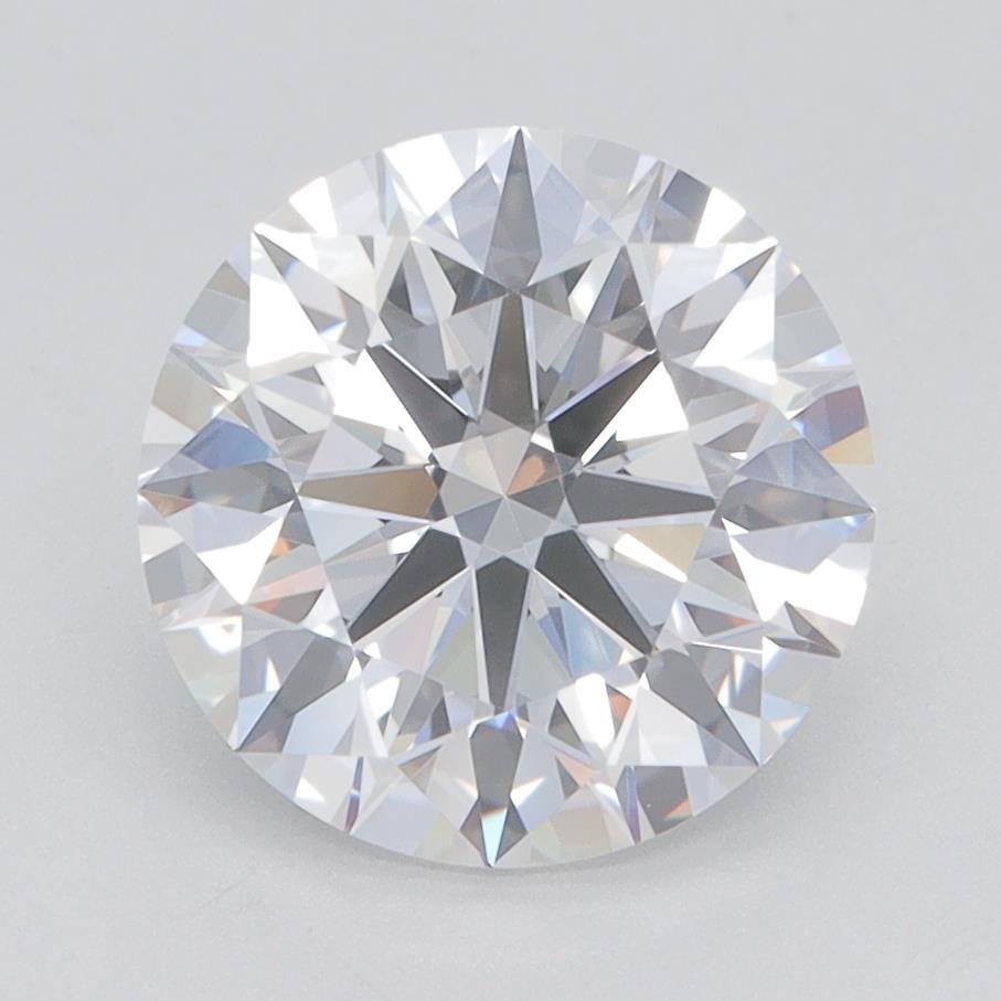 2.65ct D VVS1 Rare Carat Ideal Cut Round Lab Grown Diamond