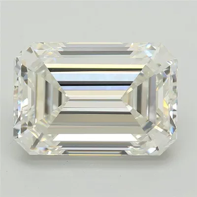 4.04ct G VVS2 Excellent Cut Emerald Lab Grown Diamond