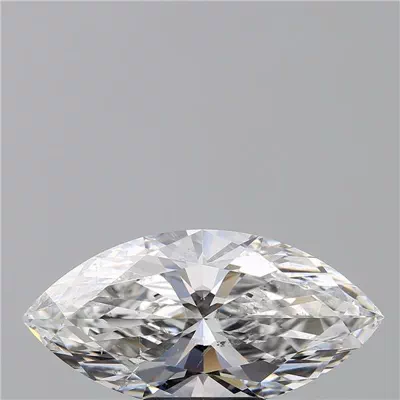 3.12ct F SI2 Rare Carat Ideal Cut Marquise Diamond