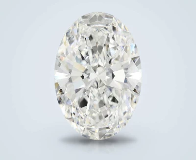 10.31ct F VVS2 Rare Carat Ideal Cut Oval Lab Grown Diamond