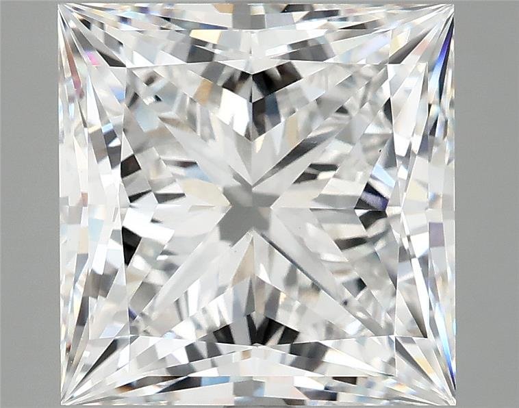7.84ct E VS1 Rare Carat Ideal Cut Princess Lab Grown Diamond
