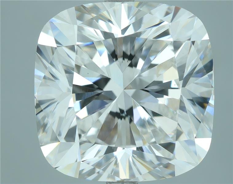 10.50ct F VS1 Rare Carat Ideal Cut Cushion Lab Grown Diamond