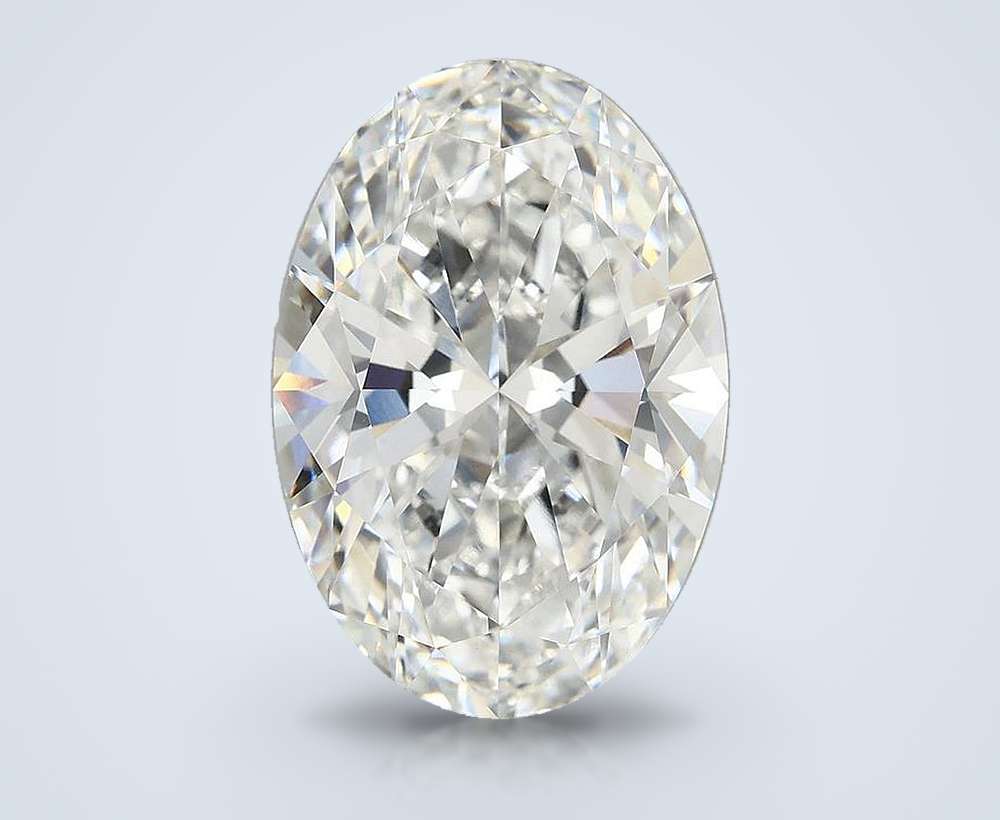 10.69ct F VVS2 Rare Carat Ideal Cut Oval Lab Grown Diamond