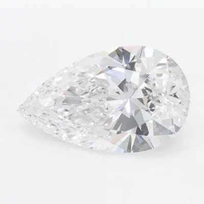 1.26ct D VVS1 Rare Carat Ideal Cut Pear Lab Grown Diamond