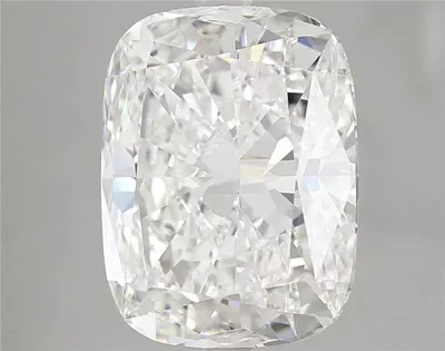 7.61ct F VVS2 Rare Carat Ideal Cut Cushion Lab Grown Diamond