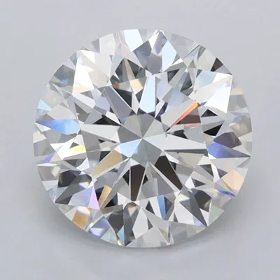 2.55ct D VVS1 Rare Carat Ideal Cut Round Lab Grown Diamond