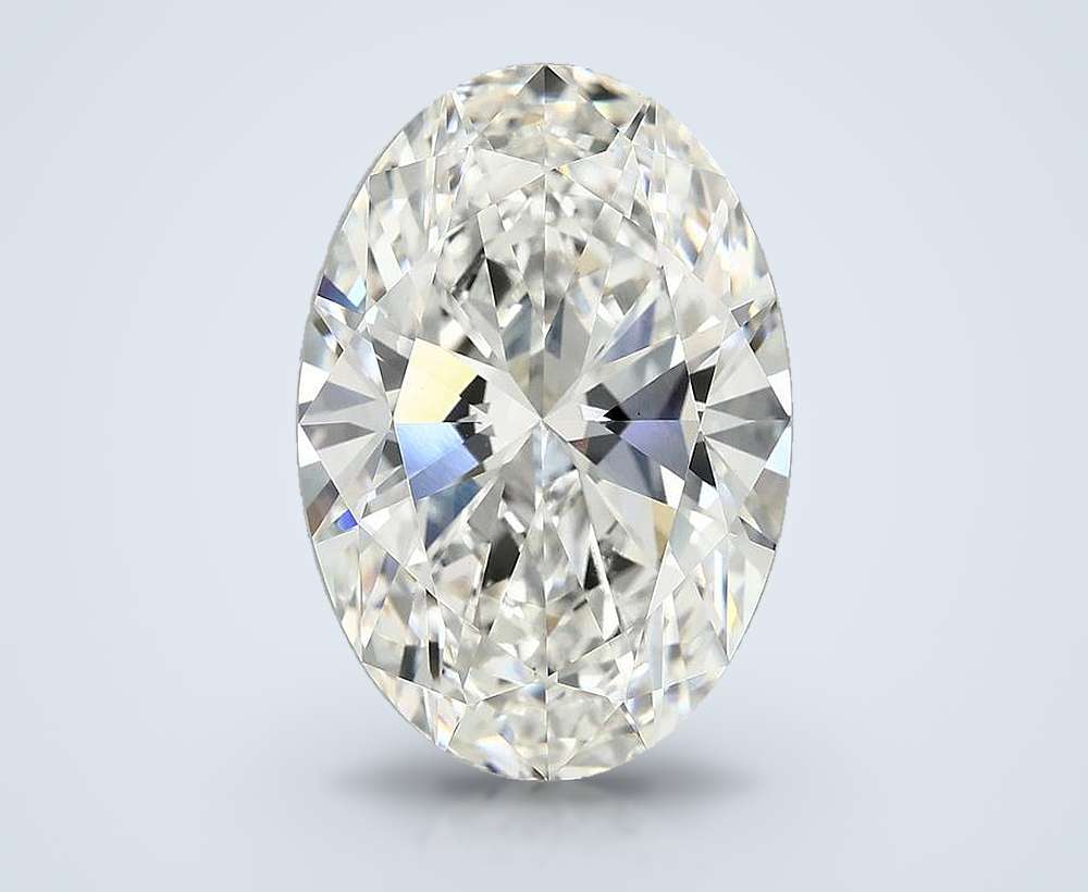 10.05ct F VS1 Rare Carat Ideal Cut Oval Lab Grown Diamond