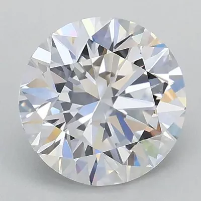 1.00ct D VVS2 Rare Carat Ideal Cut Round Lab Grown Diamond