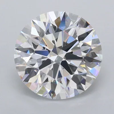 1.97ct D FL Rare Carat Ideal Cut Round Lab Grown Diamond