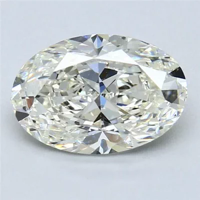 2.02ct J SI1 Rare Carat Ideal Cut Oval Diamond