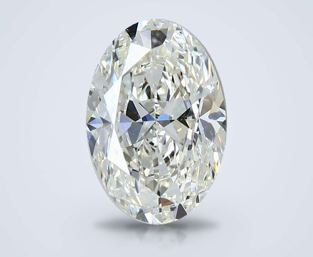 2.02ct J SI1 Rare Carat Ideal Cut Oval Diamond