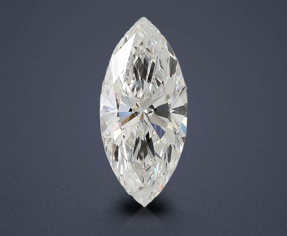 4.10ct E VVS2 Rare Carat Ideal Cut Marquise Lab Grown Diamond