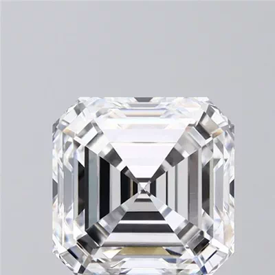 3.03ct D VS1 Rare Carat Ideal Cut Asscher Lab Grown Diamond