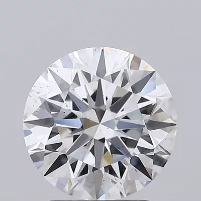 2.22ct E SI1 Rare Carat Ideal Cut Round Lab Grown Diamond