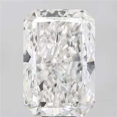 12.07ct F VS2 Rare Carat Ideal Cut Radiant Lab Grown Diamond