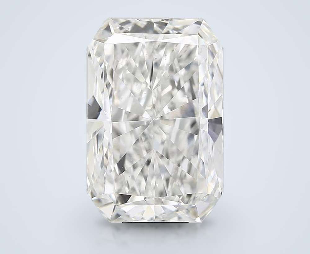 12.07ct F VS2 Rare Carat Ideal Cut Radiant Lab Grown Diamond