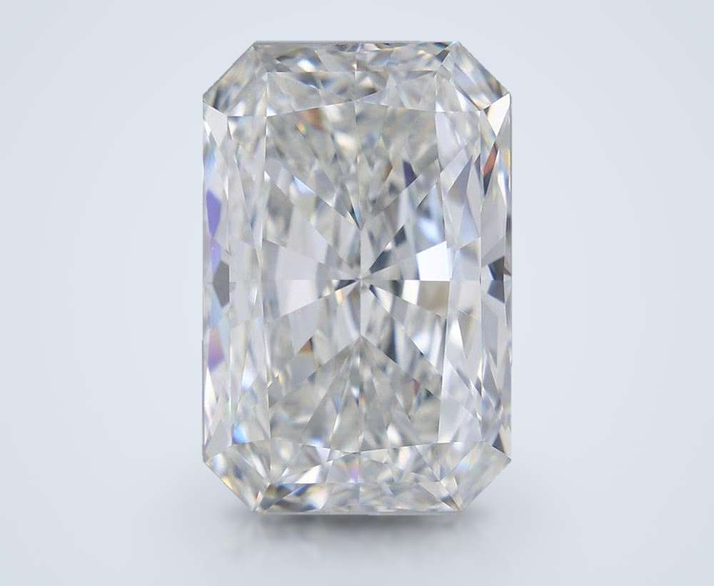 15.02ct F VVS2 Very Good Cut Radiant Lab Grown Diamond