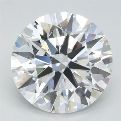 4.27ct D FL Rare Carat Ideal Cut Round Lab Grown Diamond