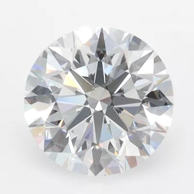 1.37ct D FL Rare Carat Ideal Cut Round Lab Grown Diamond