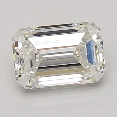 1.50ct F VS2 Rare Carat Ideal Cut Emerald Lab Grown Diamond