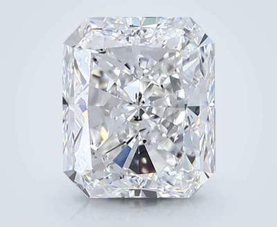 3.02ct E SI1 Very Good Cut Radiant Diamond