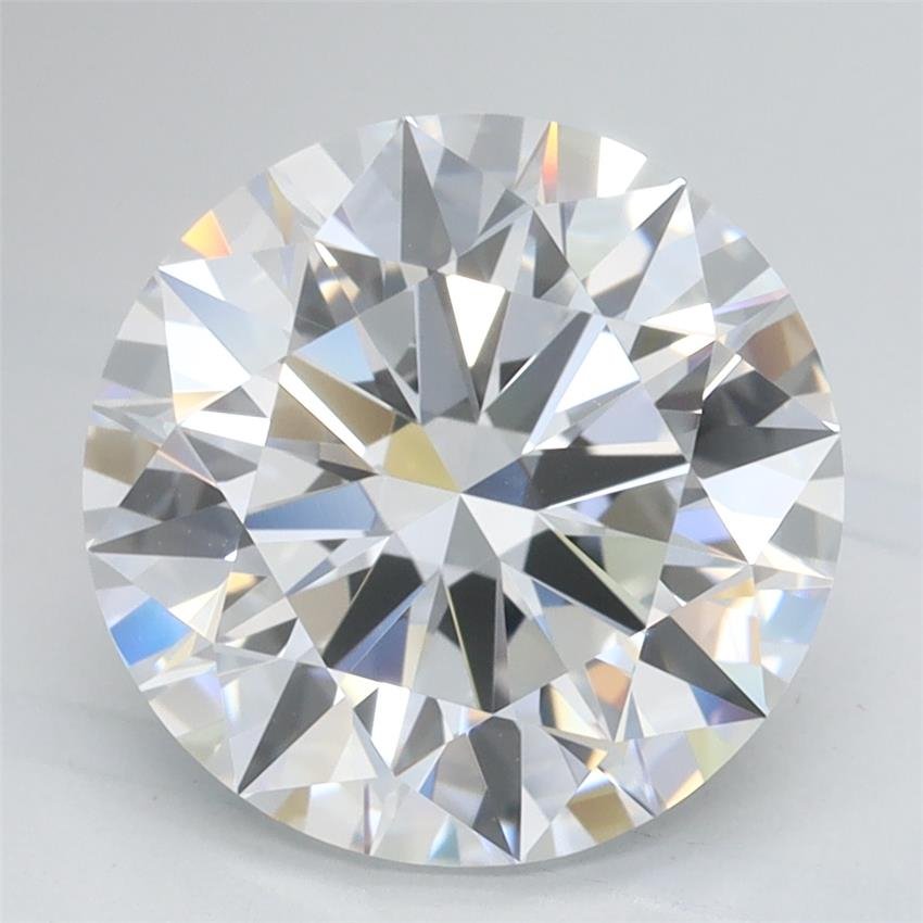 3.05ct F VS2 Rare Carat Ideal Cut Round Lab Grown Diamond