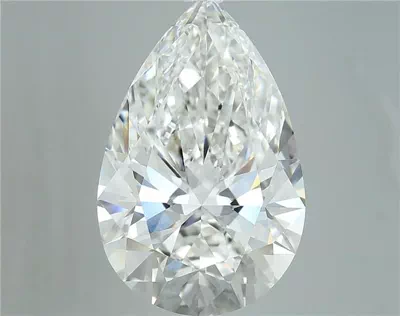 11.12ct F VVS2 Rare Carat Ideal Cut Pear Lab Grown Diamond