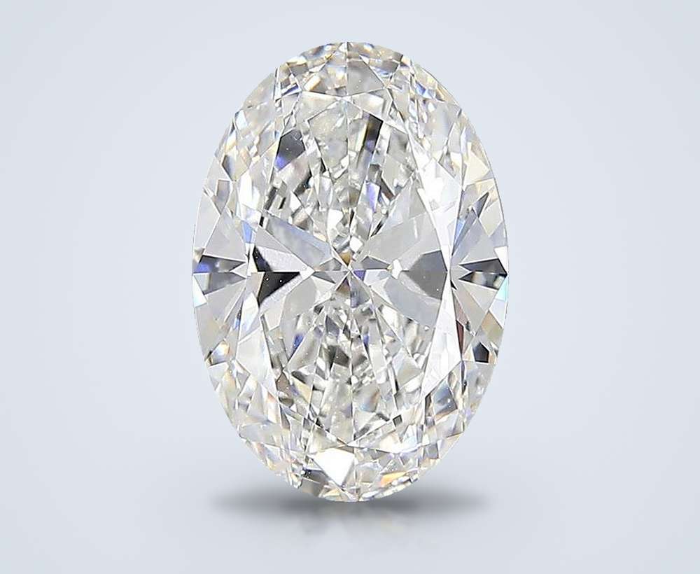 15.05ct F VS1 Rare Carat Ideal Cut Oval Lab Grown Diamond