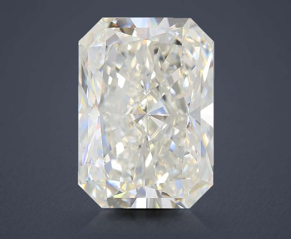 11.07ct F VS2 Rare Carat Ideal Cut Radiant Lab Grown Diamond