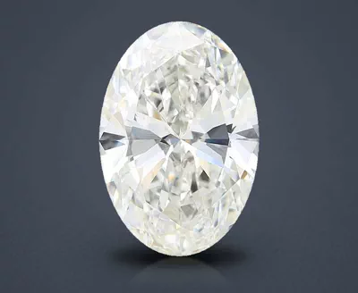 10.18ct G VVS2 Rare Carat Ideal Cut Oval Lab Grown Diamond