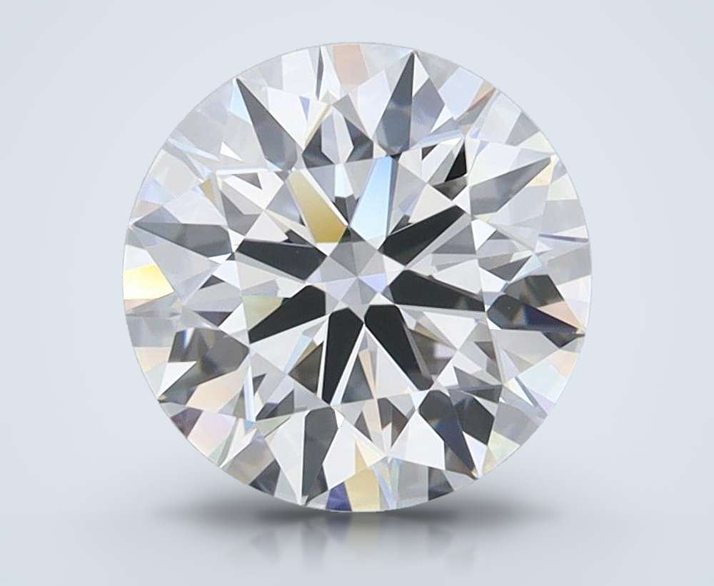 2.31ct D FL Rare Carat Ideal Cut Round Lab Grown Diamond