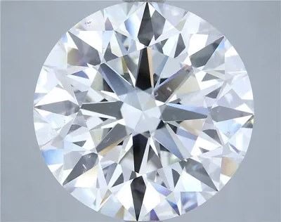 11.01ct I SI1 Rare Carat Ideal Cut Round Diamond
