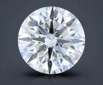 11.01ct I SI1 Rare Carat Ideal Cut Round Diamond