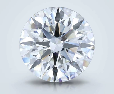 11.01ct I SI1 Rare Carat Ideal Cut Round Diamond