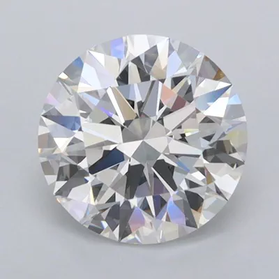 1.49ct D FL Rare Carat Ideal Cut Round Lab Grown Diamond